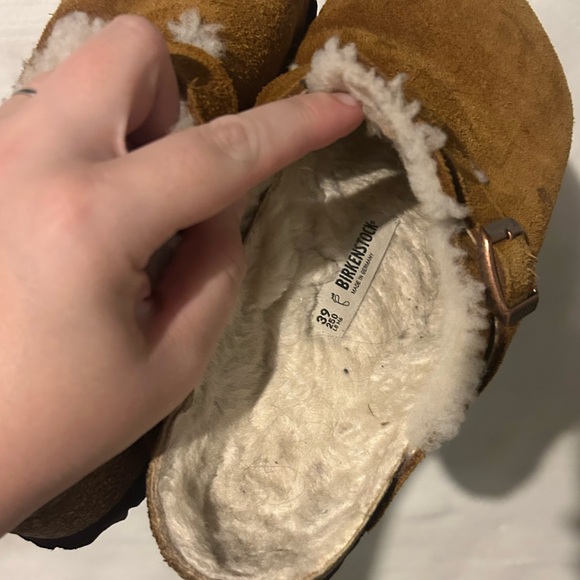 🌿Birkenstock Sherling Boston Clogs - Picture 8 of 8